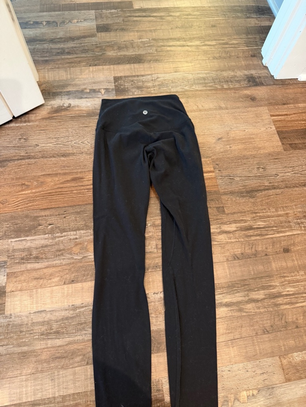 lululemon align Black High-Rise Leggings WITH FRONT SEAM